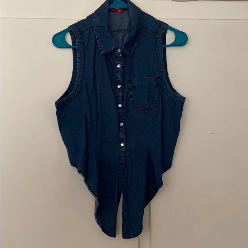 Denim tank